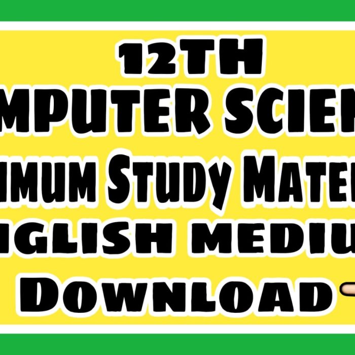12th Computer Science Study Material Pdf Download 2023 Cs Knowledge 12th Computer Science Study Material Pdf Download 2023 Cs Knowledge